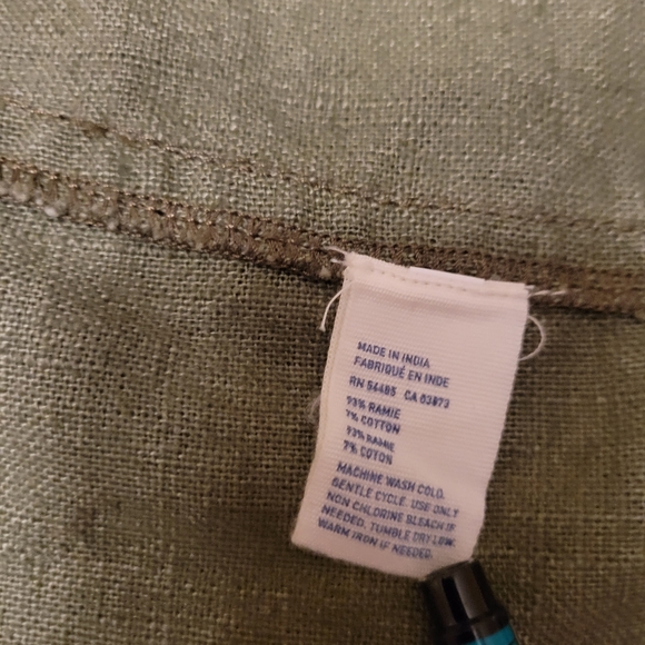 American Eagle Boho Linen-look Jacket - Picture 5 of 5